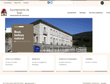 Tablet Screenshot of concejodeboal.net